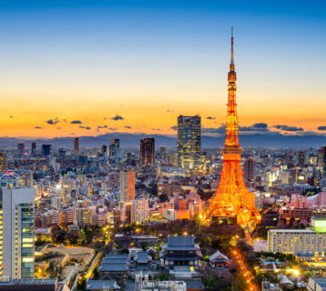 Tokyo Tower at Night