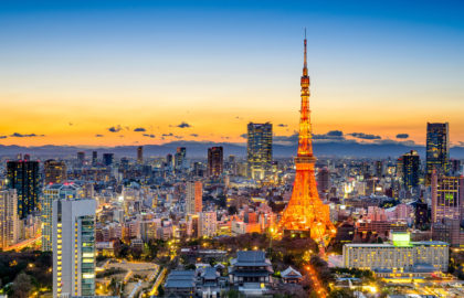 Tokyo Tower at Night