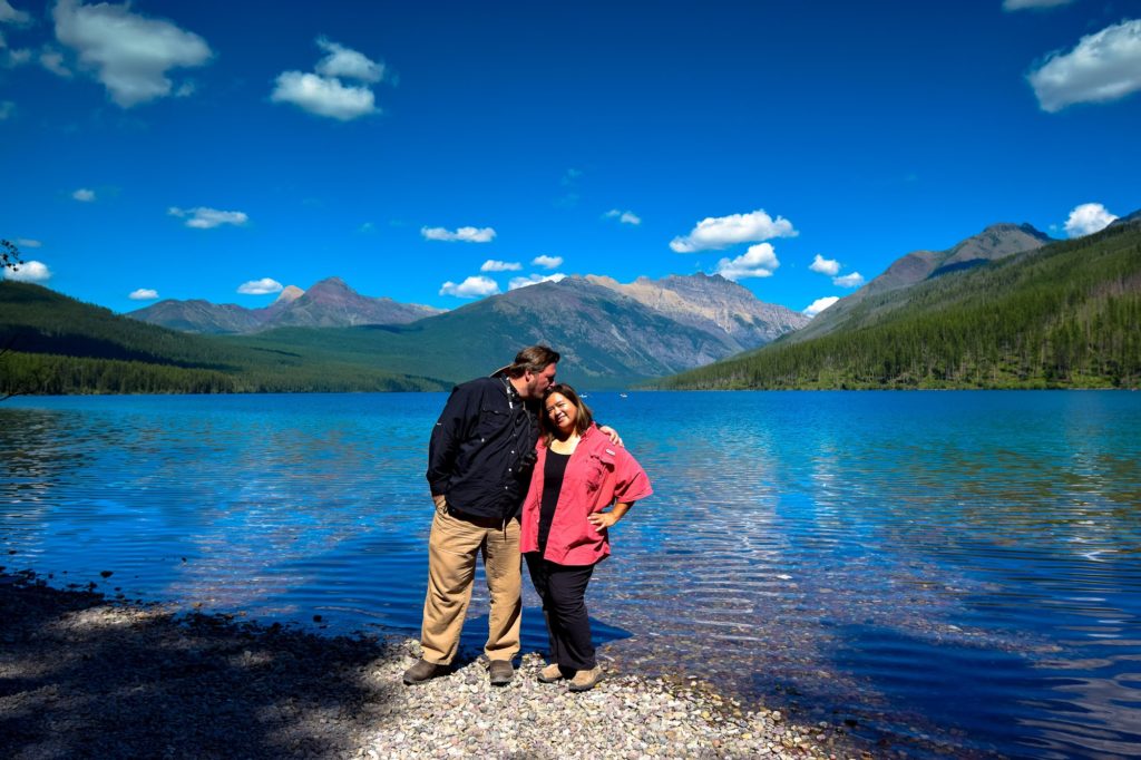 Sig & I at Glacier National Park, Montana, USA