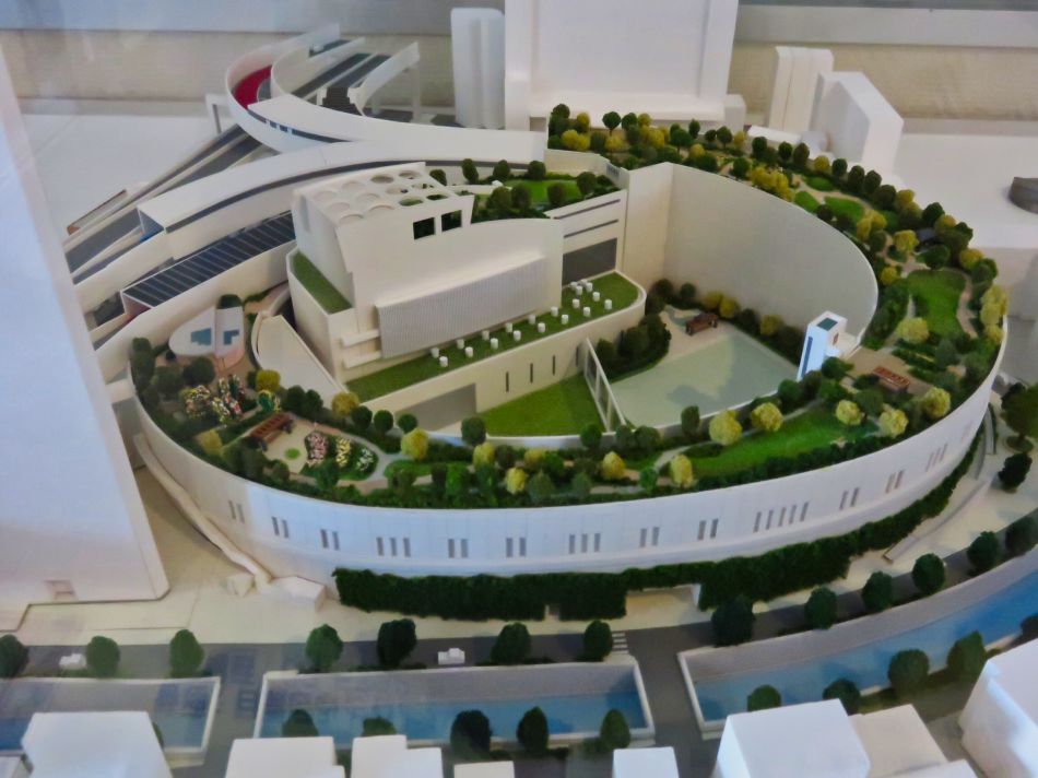 Model of Meguro Sky Garden 