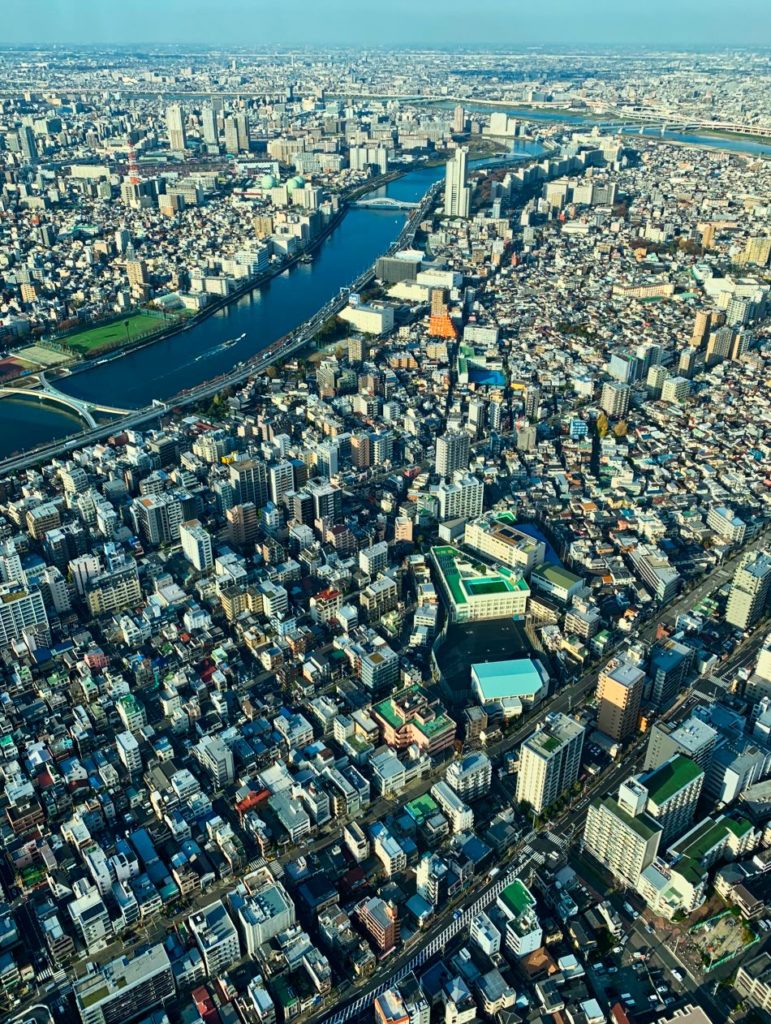 Sumida River from Tokyo Skytree