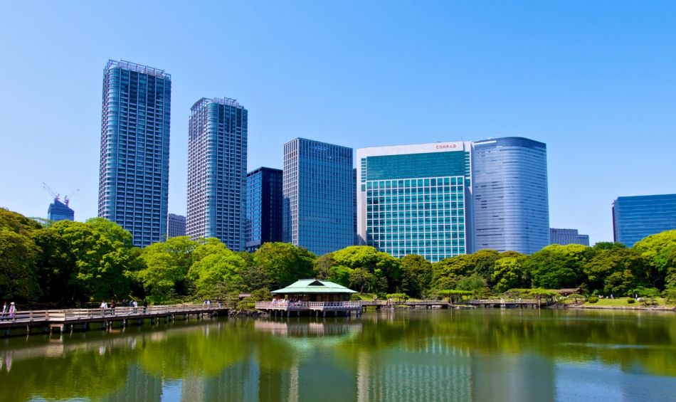 Hamarikyu Gardens 2 Huge In Japan