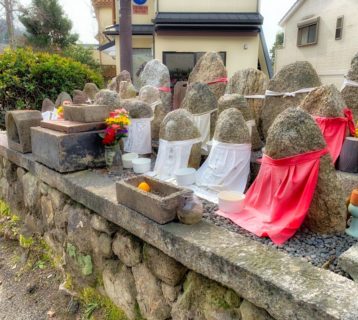 Ojizo-sama on Along the Philosopher's Walk