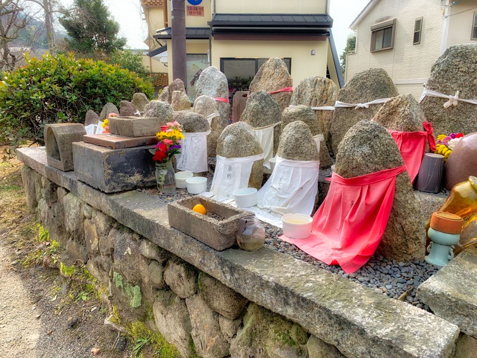 Ojizo-sama on Along the Philosopher's Walk